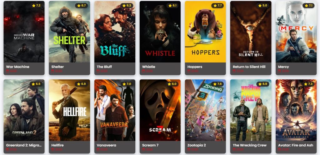 Watch free movies online